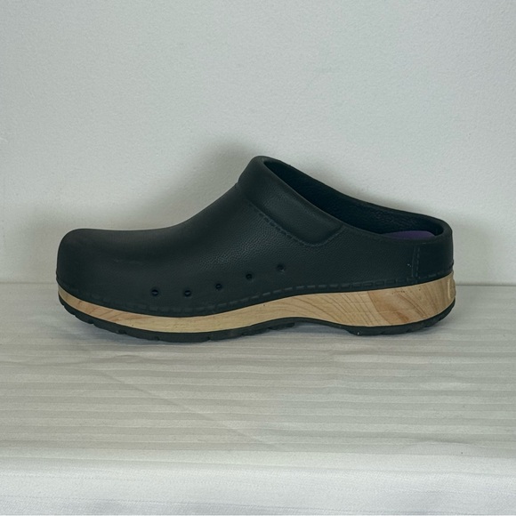 Dansko ‘Kane’ Black Molded Slip-On Backless Mule Clog Womens Size EU 36/US 5.5-6 - Picture 7 of 12